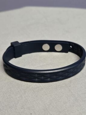 Fossil Navy Blue Silicone Adjustable Bracelet